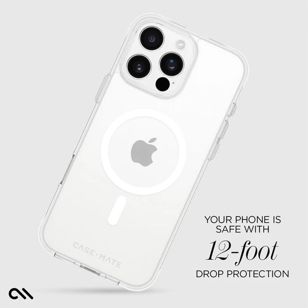 Case-Mate Tough Clear MagSafe Phone Case for the iPhone 16 Pro Max, , large