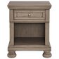 Signature Design by Ashley Lettner 1 Drawer Night Stand in Light Gray, , large