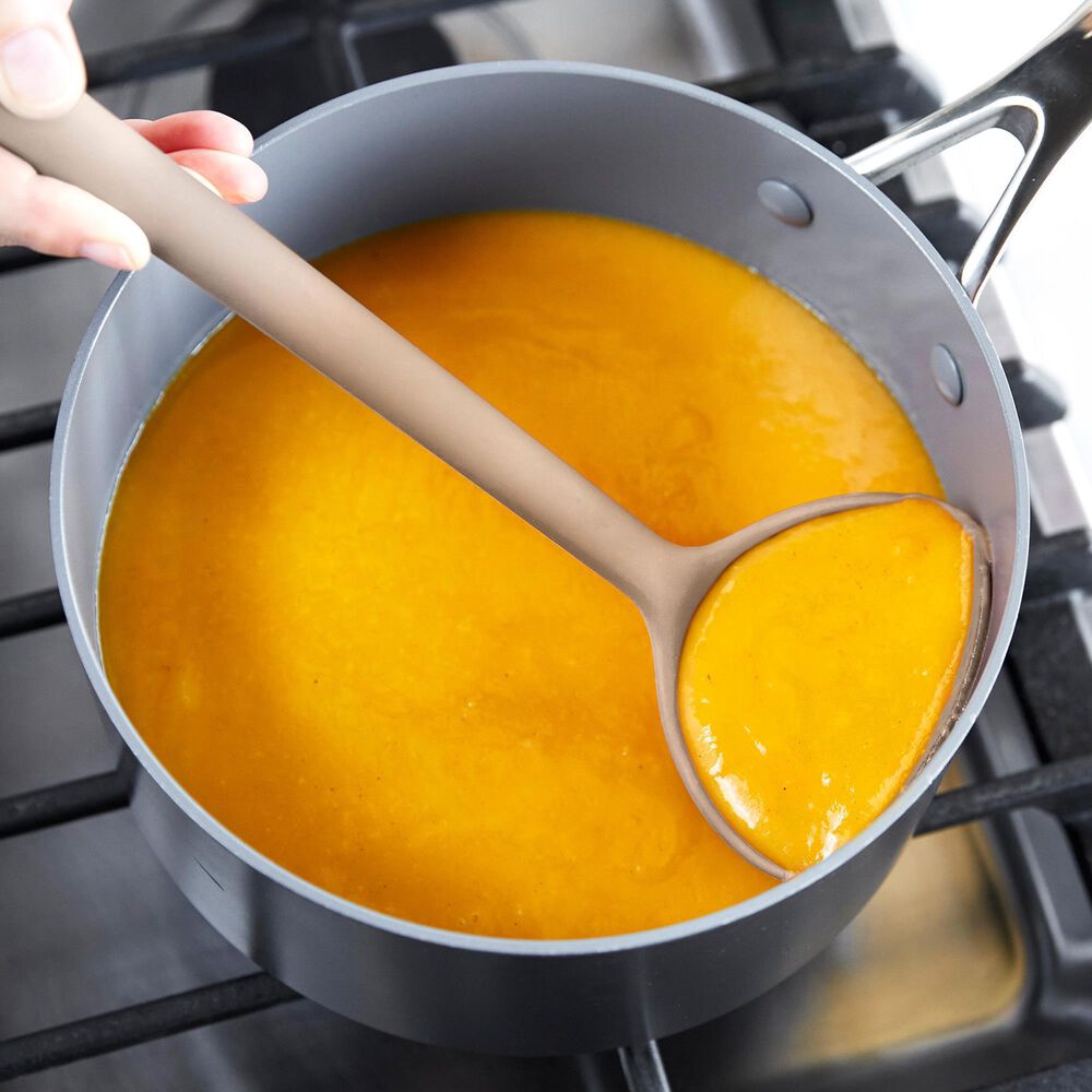 Green Pan Platinum Silicone Ladle in Taupe, , large