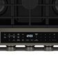 KitchenAid 2-Piece Kitchen Package with 30" Slide-In Smart Gas Range and 30" Over-the-Range Microwave Oven in Black Ore, , large