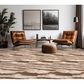 Stanton Illusionist Vanishing Point Carpet in Earth, , large