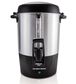Hamilton Beach 45-Cup Fast Brew Coffee Urn in Black and Stainless Steel, , large