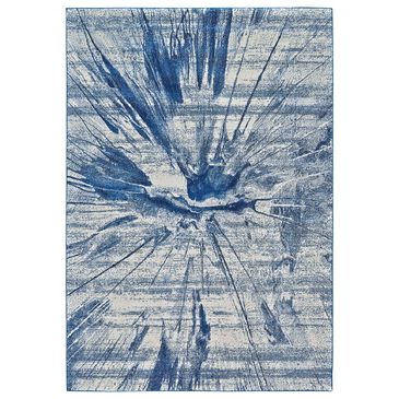 Feizy Rugs Brixton 8" x 11" Cobalt Area Rug, , large