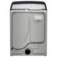 Maytag 5.2 Cu. Ft. Smart Pet Pro Top Load Washer and 7.4 Cu. Ft. Smart Top Load Electric Dryer with Pet Pro Option in Classic Silver, , large