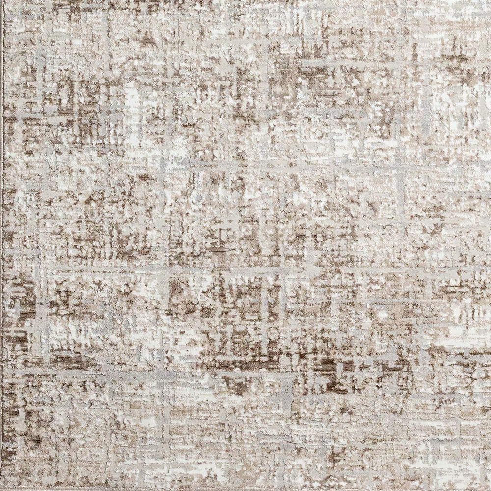 Radici USA Livigno Abstract 5&#39;3&quot; x 7&#39;3&quot; Beige Area Rug, , large