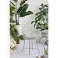 Hearth and Haven Outdoor Arm Chair with Fan-Shaped Backrest in Gray, , large