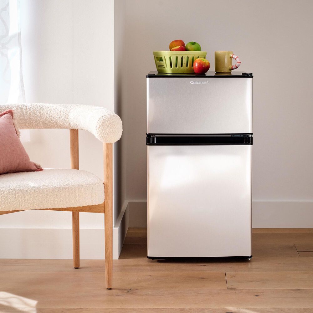 Cuisinart 3.1 Cu. Ft. Compact Refrigerator in Stainless Steel, , large