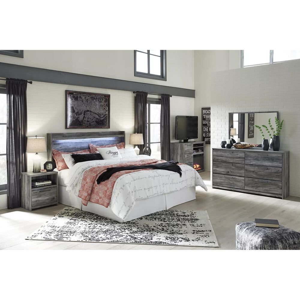 Ashley Baystorm 3-Piece King Bedroom Set in Gray, , large