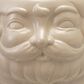 Creative Coop Stoneware Santa Head Bottle Cooler in White, , large