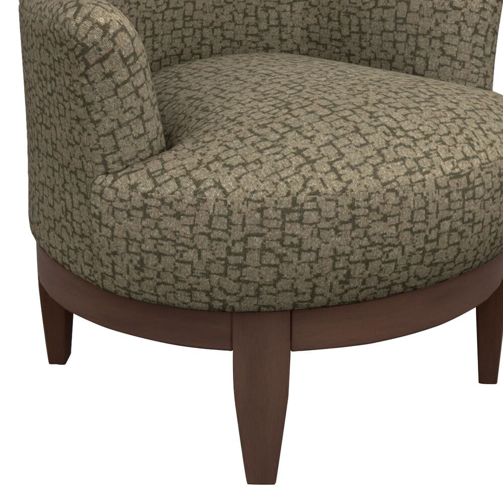 Best Home Furnishings Justine Modern Swivel Chair in Forest, , large