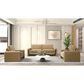 Jennifer Taylor Home Mason Stationary Sofa in Camel Brown Beige Velvet, , large