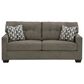 Ashley Mahoney Stationary Sofa and Loveseat Set in Chocolate, , large