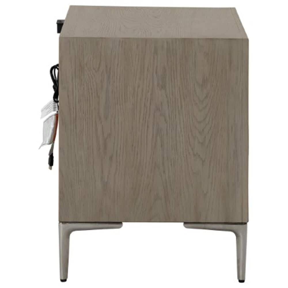 Furniture of America Bashford 2-Drawer Nightstand in Natural Oak, , large