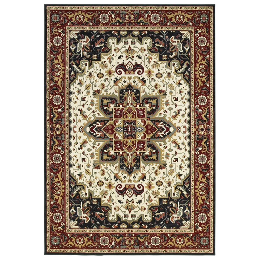 Oriental Weavers Kashan 096W1 1"10" x 3" Red Area Rug, , large