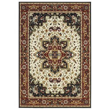 Oriental Weavers Kashan 096W1 1"10" x 3" Red Area Rug, , large
