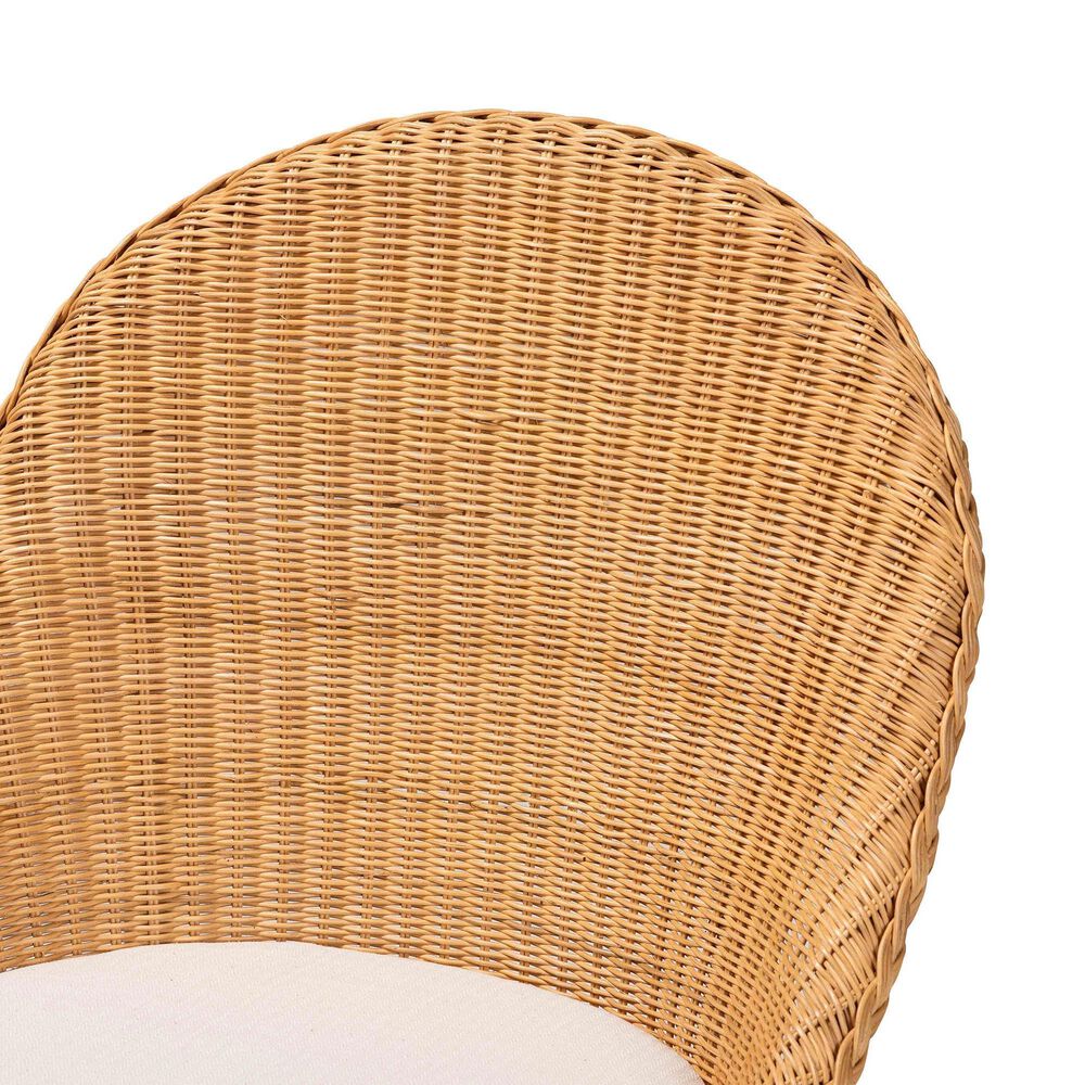 Baxton Studio Camelia Side Chair in Light Honey, , large