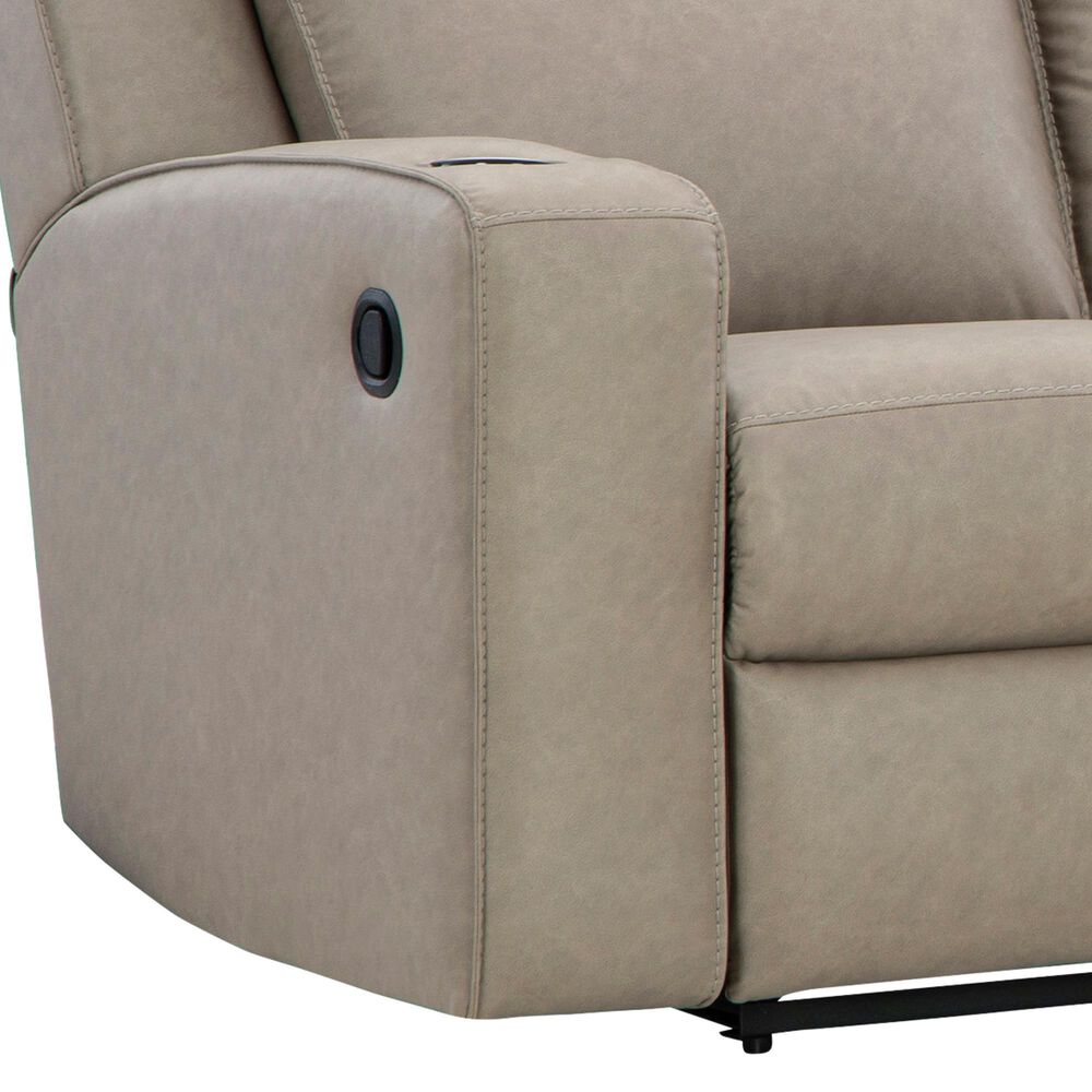 Ashley Lavenhorne Manual Sofa in Pebble, , large