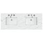 James Martin Vanities Bristol 60" Double Bathroom Vanity in Whitewashed Walnut with 3 cm Ethereal Noctis Quartz Top and Rectangular Sinks, , large
