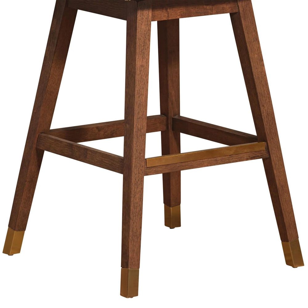 Blue River Basila Swivel Barstool in Beige, , large