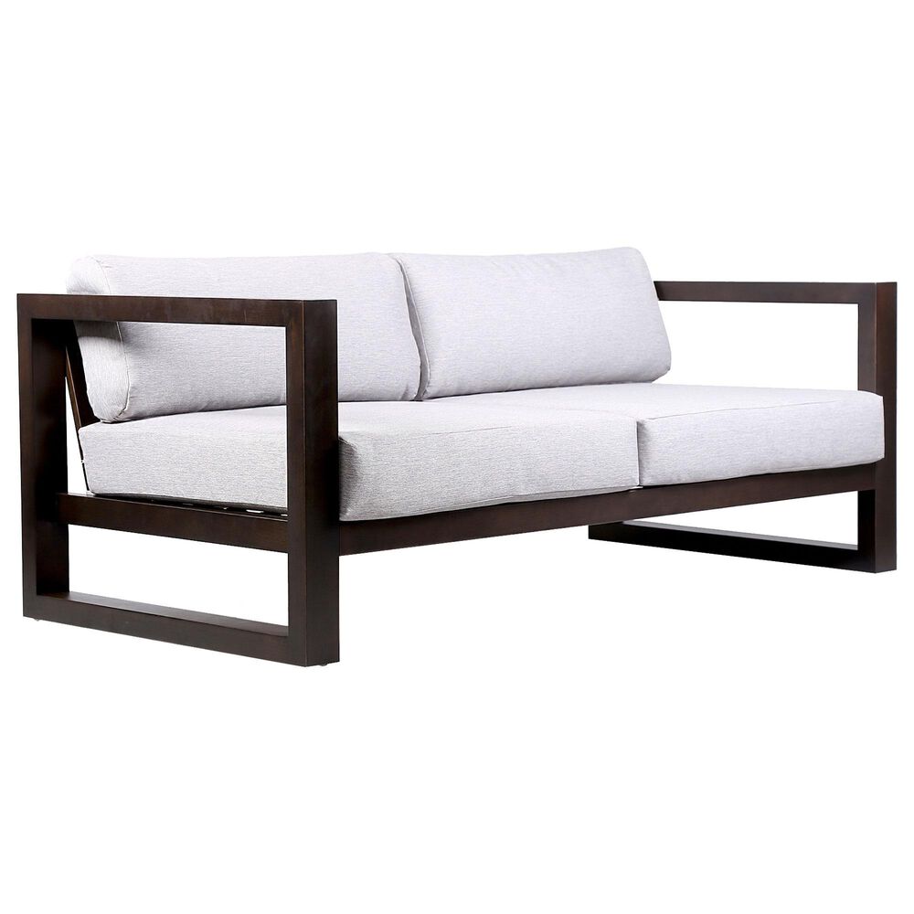 Blue River Paradise Patio Sofa in Gray/Dark Eucalyptus, , large