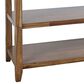 Jofran Claremont Sofa Table in Brown, , large