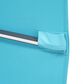 Furniture of America Hina 10" Square Double Top Patio Umbrella without Base in Teal, , large
