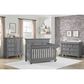 Oxford Baby Weston 2-Piece Crib and Dresser Nursery Set in Dusk Gray, , large
