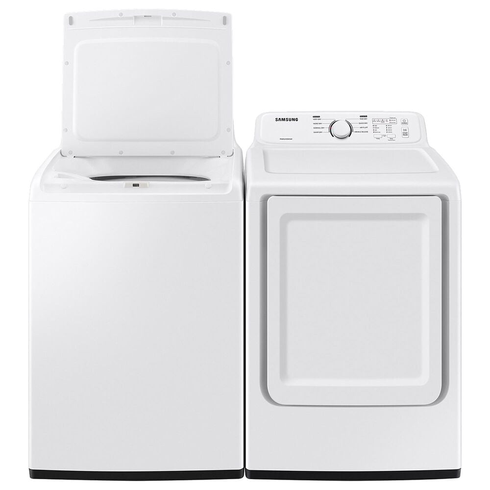 Samsung 7.2 Cu. Ft. Gas Dryer with Sensor Dry and 8 Drying Cycles in White, , large