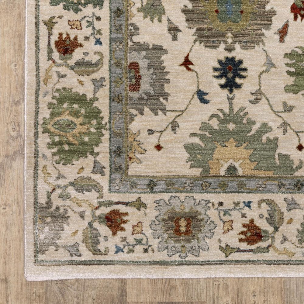 Oriental Weavers Eliana Ivory and Multicolor 5&#39;3&quot; x 7&#39;6&quot; Area Rug, , large