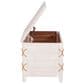 Linon Home Decor Brosnan Rope Cedar Chest in Whitewash, , large