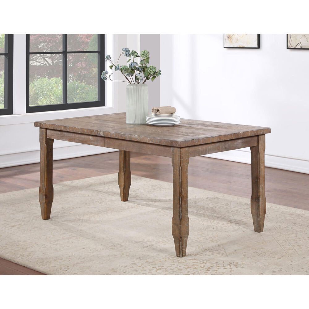 Crystal City Riverdale Dining Table in Natural - Table Only, , large