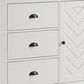 Mayberry Hill 5 Piece Full Bed Set in White, , large