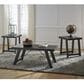 Ashley Noorbrook 3-Piece Occasional Table Set in Black and Pewter, , large