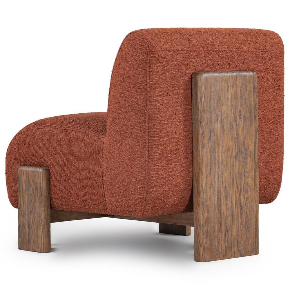 Classic Home Chelsea Accent Chair in Rust, , large