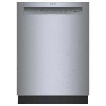 Bosch 100 Series 24"" Built-In Recessed Handle Dishwasher with Digital Control in Stainless Steel, , large