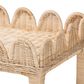 Baxton Studio Sumana Scallop Side Table in Natural, , large