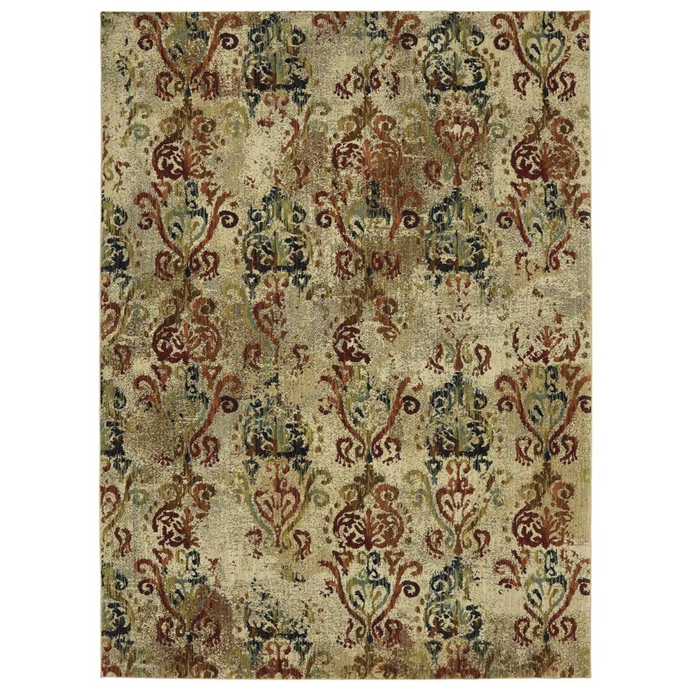 Karastan Intrigue Wile 91102-70038 8" x 11" Multicolor Area Rug, , large