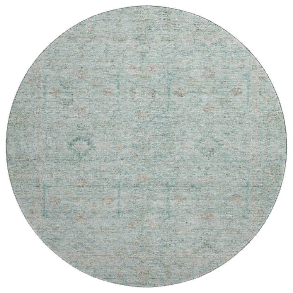 Dalyn Rug Company Ravenna RN5 8" Round Sky Area Rug, , large