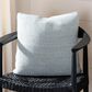 Safavieh Liliana 20" Pillow in Blue and Natural, , large