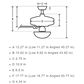 Hunter Builder Deluxe 52" Ceiling Fan with Light in Brushed Nickel, , large