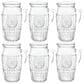 Bormioli Romantic Carafes in Clear (Set of 6), , large