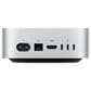 Apple Mac mini Desktop - Apple M4 chip - 10-core CPU - 16GB RAM - 10-core GPU - 256GB SSD in Silver with 3-Year AppleCare+, , large
