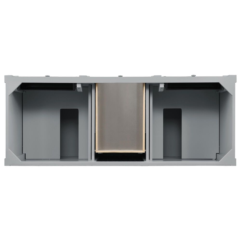 James Martin Brittany 60" Double Bathroom Vanity in Urban Gray with 3 cm Tajnar Eclos Top and Rectangular Sinks, , large