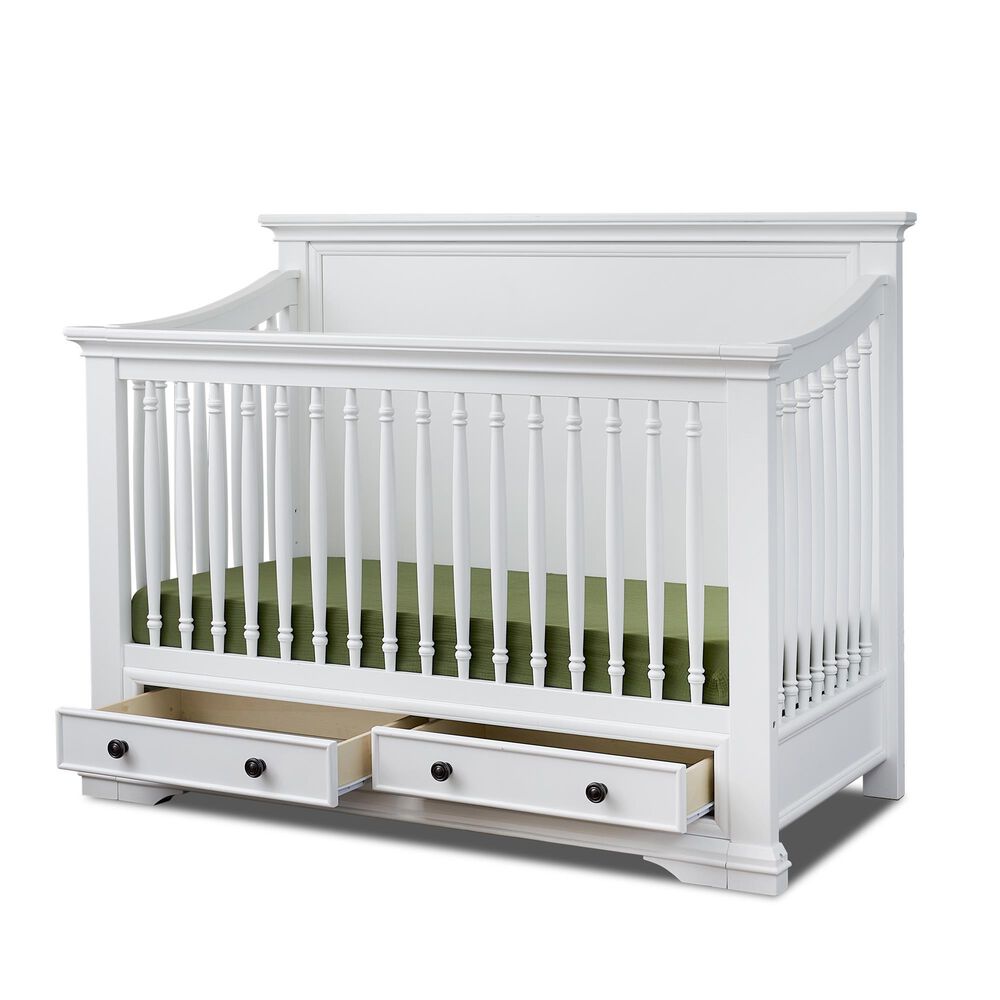 Sorelle 4 in 1 Storage Crib w/Toddler Rail, , large