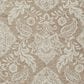 Feizy Belfort Taupe and Ivory 12" x 15" Area Rug, , large