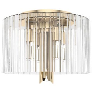 Hunter Gatz 4-Light Flush Mount in Alturas Gold, , large