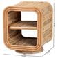 Baxton Studio Bethari Nightstand in Natural, , large