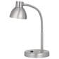 Cal Lighting Noirbeam Desk Lamp in Satin Nickel, , large