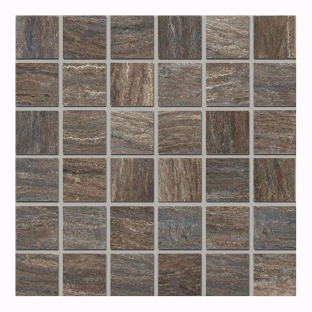 Marazzi Silk Distinguished 12" x 12" Porcelain Mosaic Sheet, , large