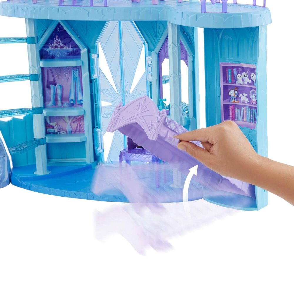 Disney Frozen Elsa&#39;s Frozen Ice Palace Castle Playset in Multicolor, , large